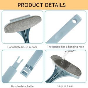 Multifunctional 2 in 1 Window Cleaning set Brush With Long Handle