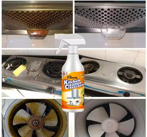 Kitchen Oil & Grease Stain Cleaning Remover Spray (250 ml)
